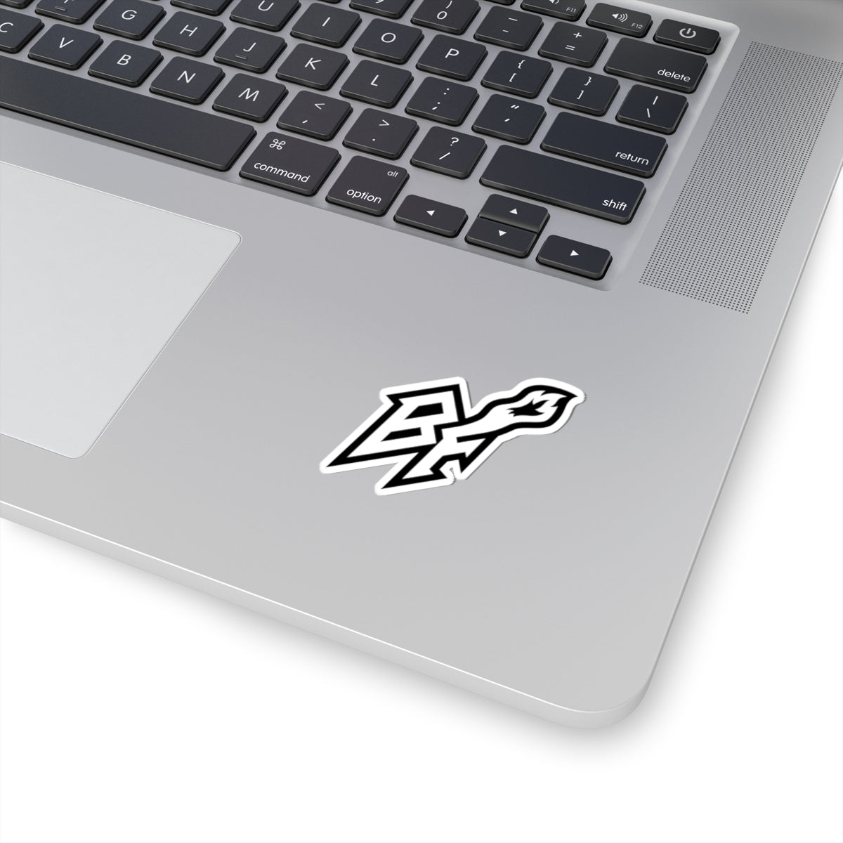 BlackFox Black Black & White Stickers