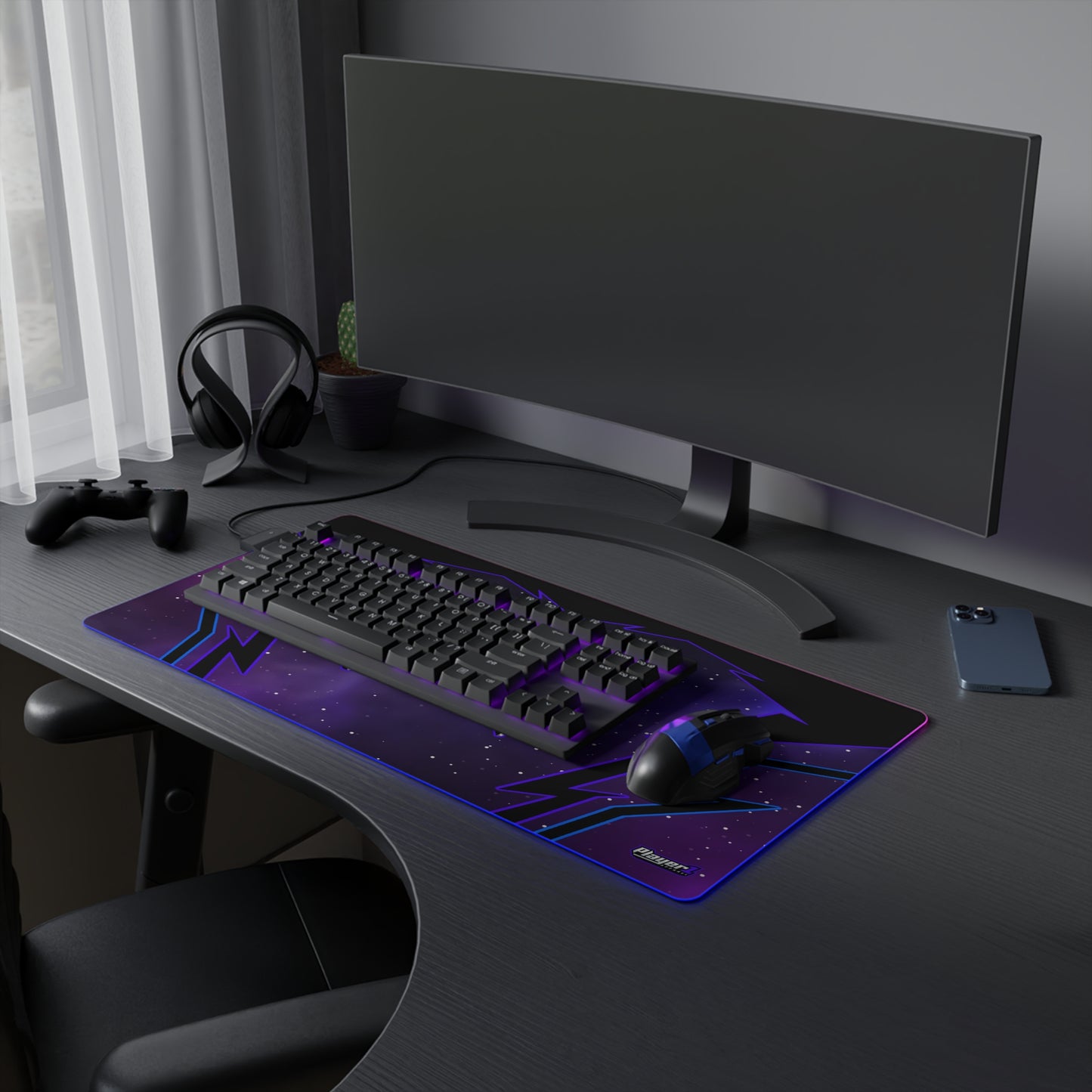 Darth Hrafn LED Gaming Mouse Pad