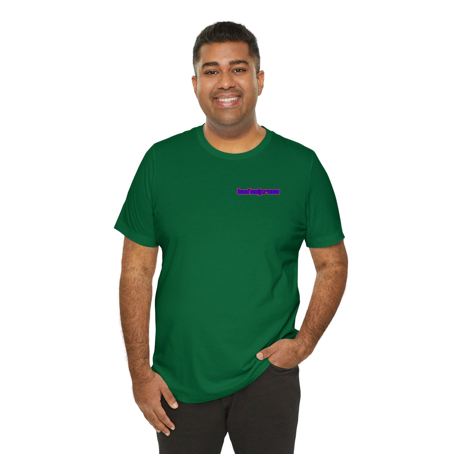BadWolfRose Back Print Unisex T-shirt