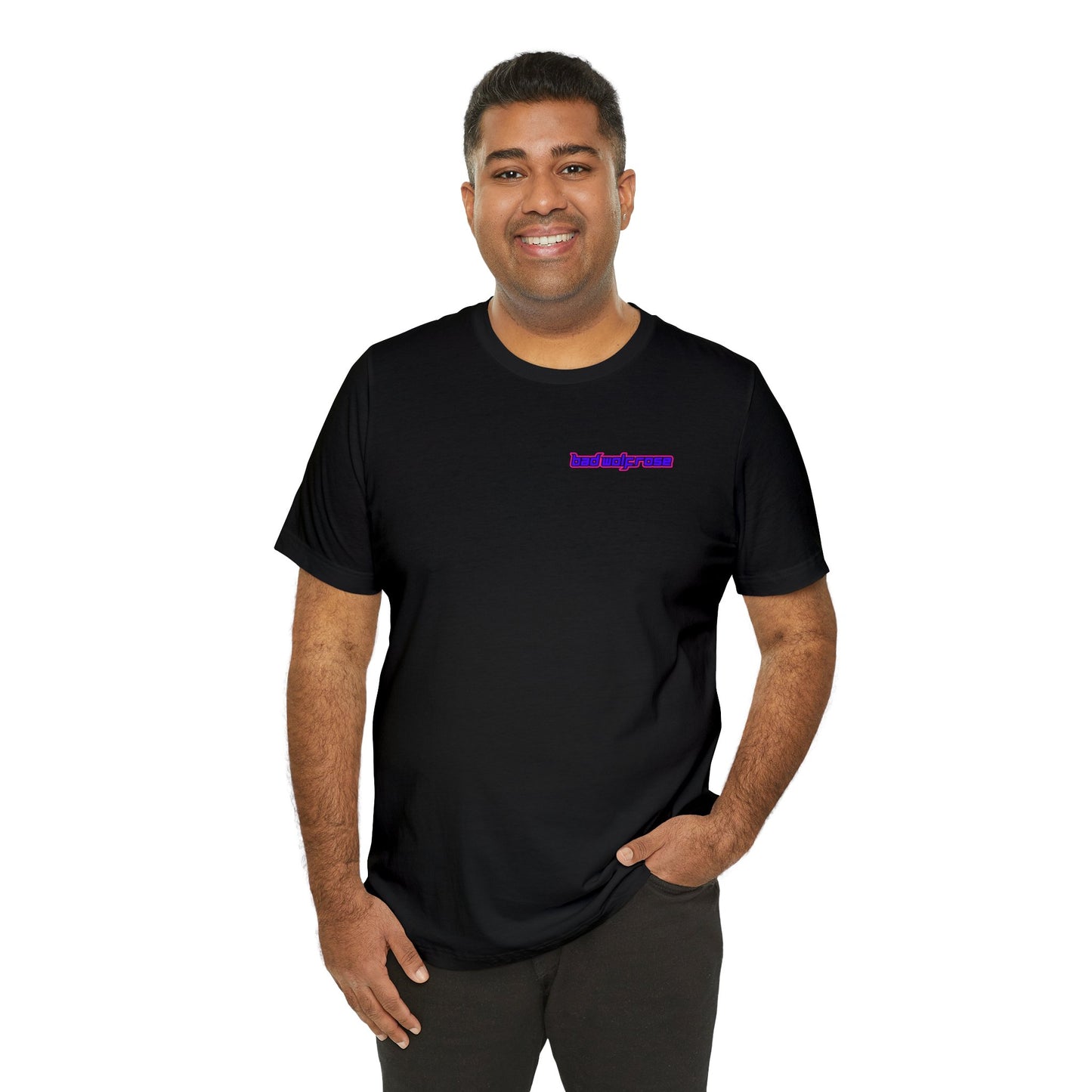 BadWolfRose Back Print Unisex T-shirt