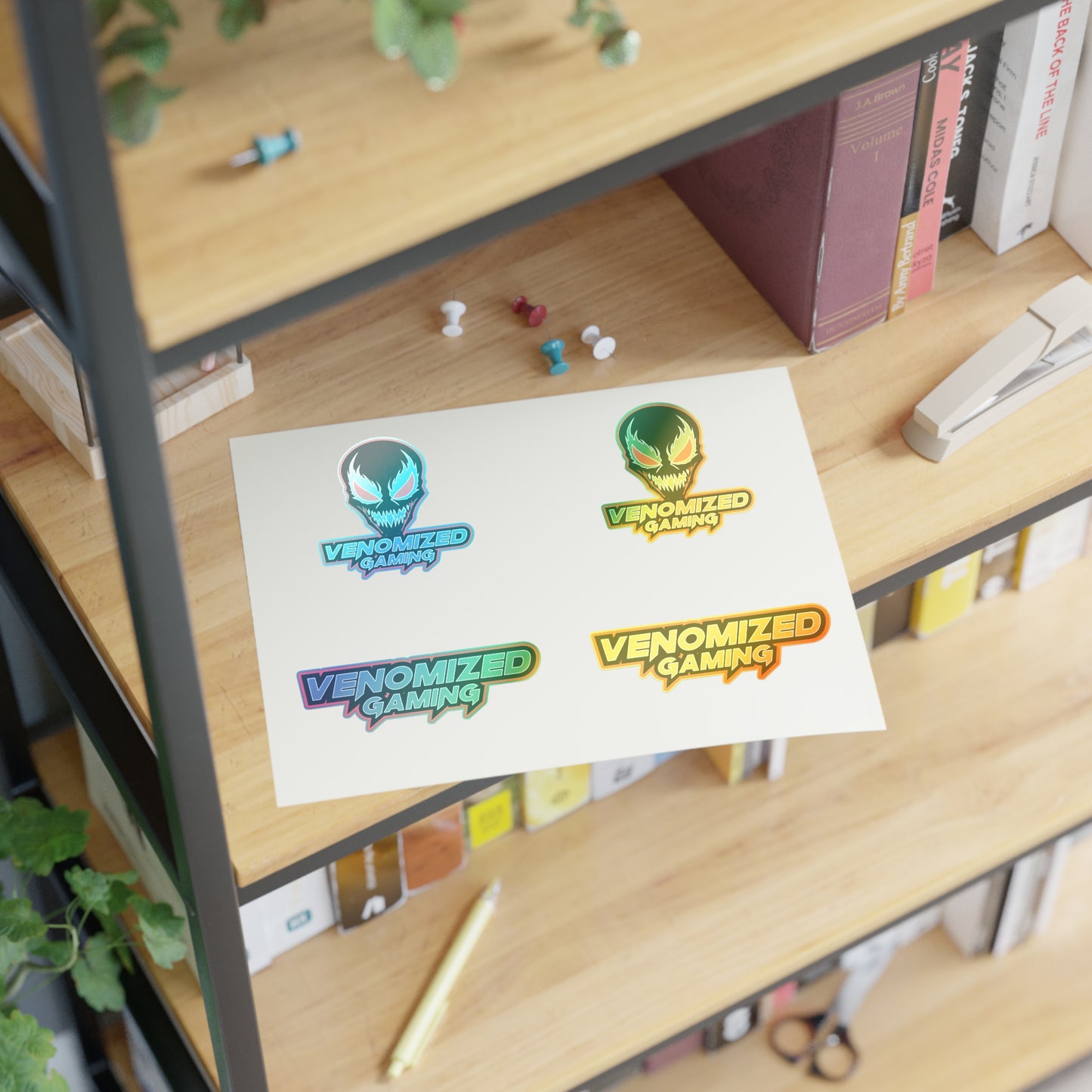 Venomized Gaming Sticker Sheets