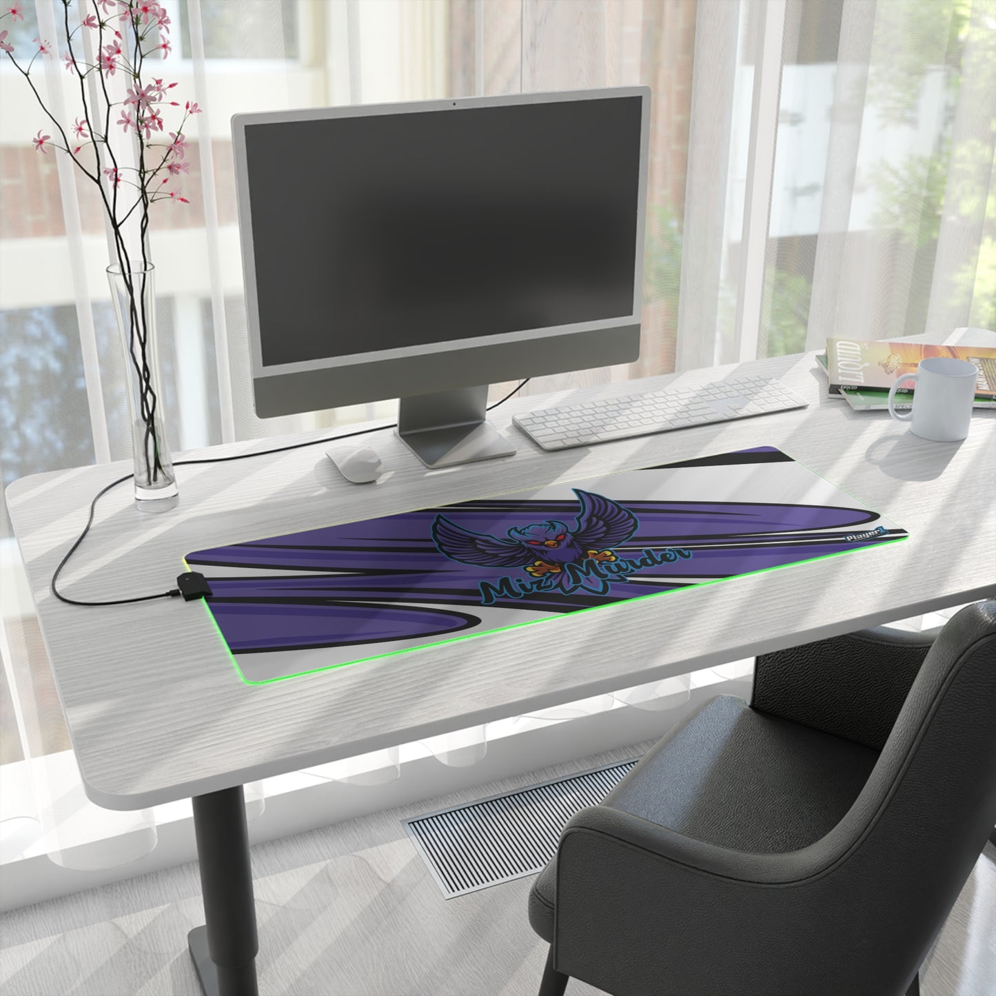 Miz Murder LED Gaming Mouse Pad