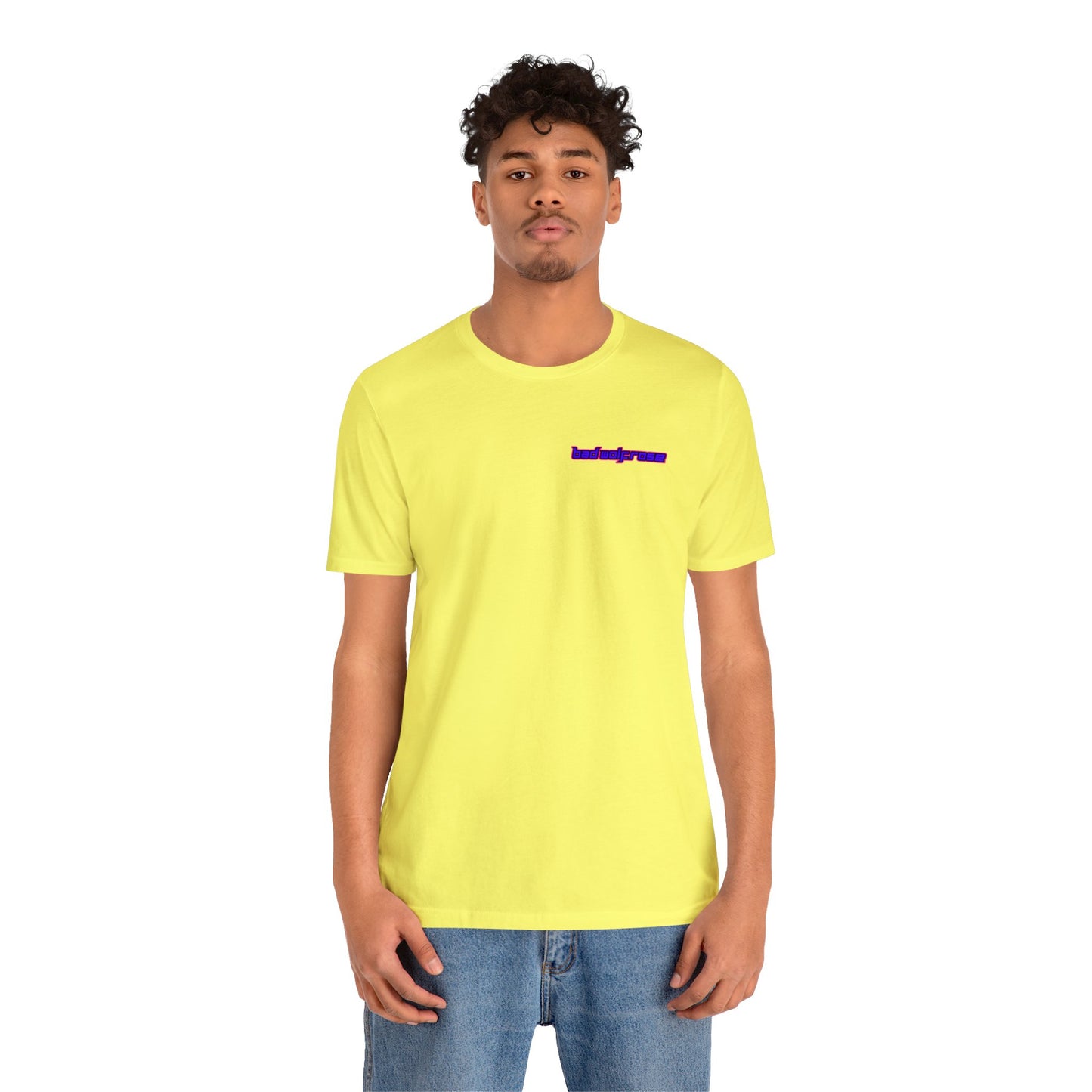 BadWolfRose Back Print Unisex T-shirt