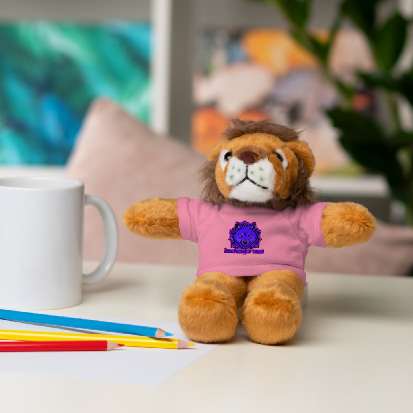 BadWolfRose Classic Stuffed Animals with Tee