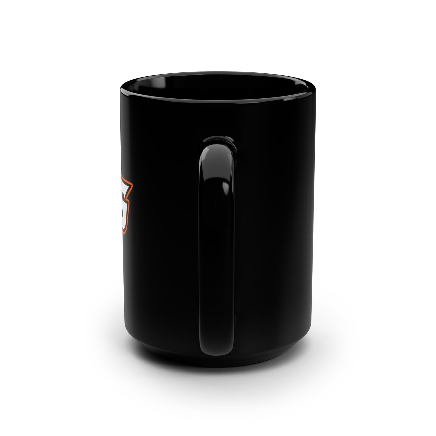 Defy Gravity Black Mug, 15oz