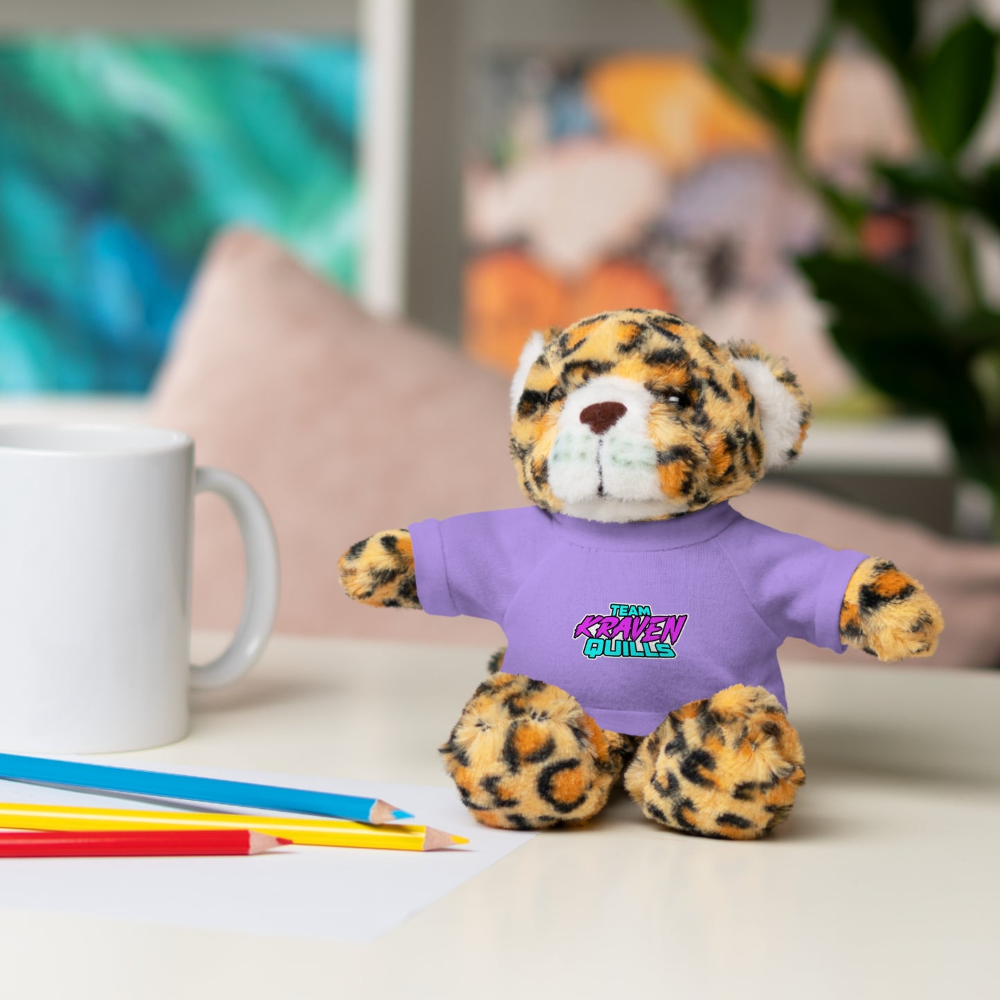 Team Kraven Quills Stuffed Animals with Tee