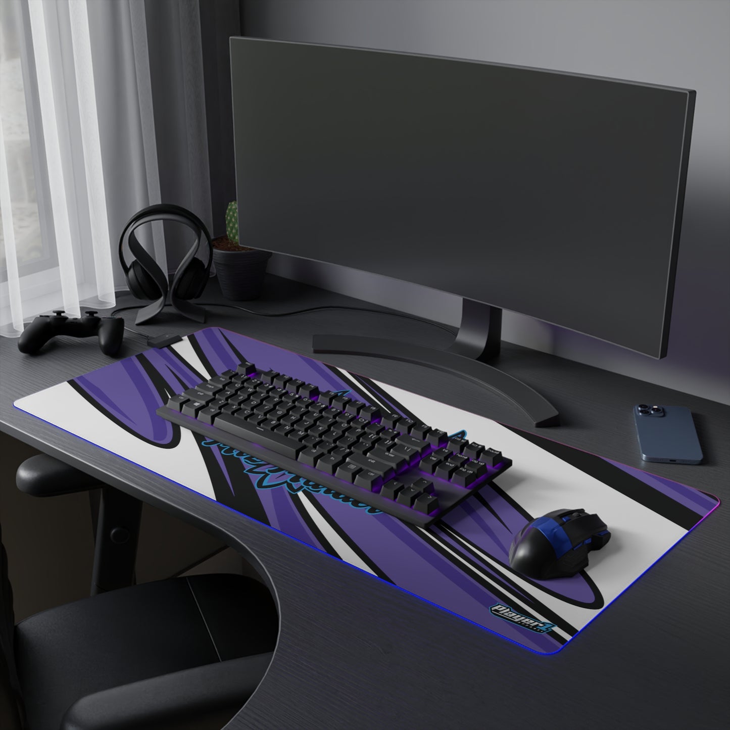 Miz Murder LED Gaming Mouse Pad