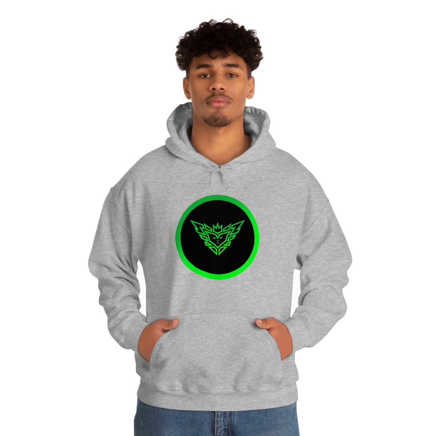 Hezekiah Circle Logo Unisex Hoodie