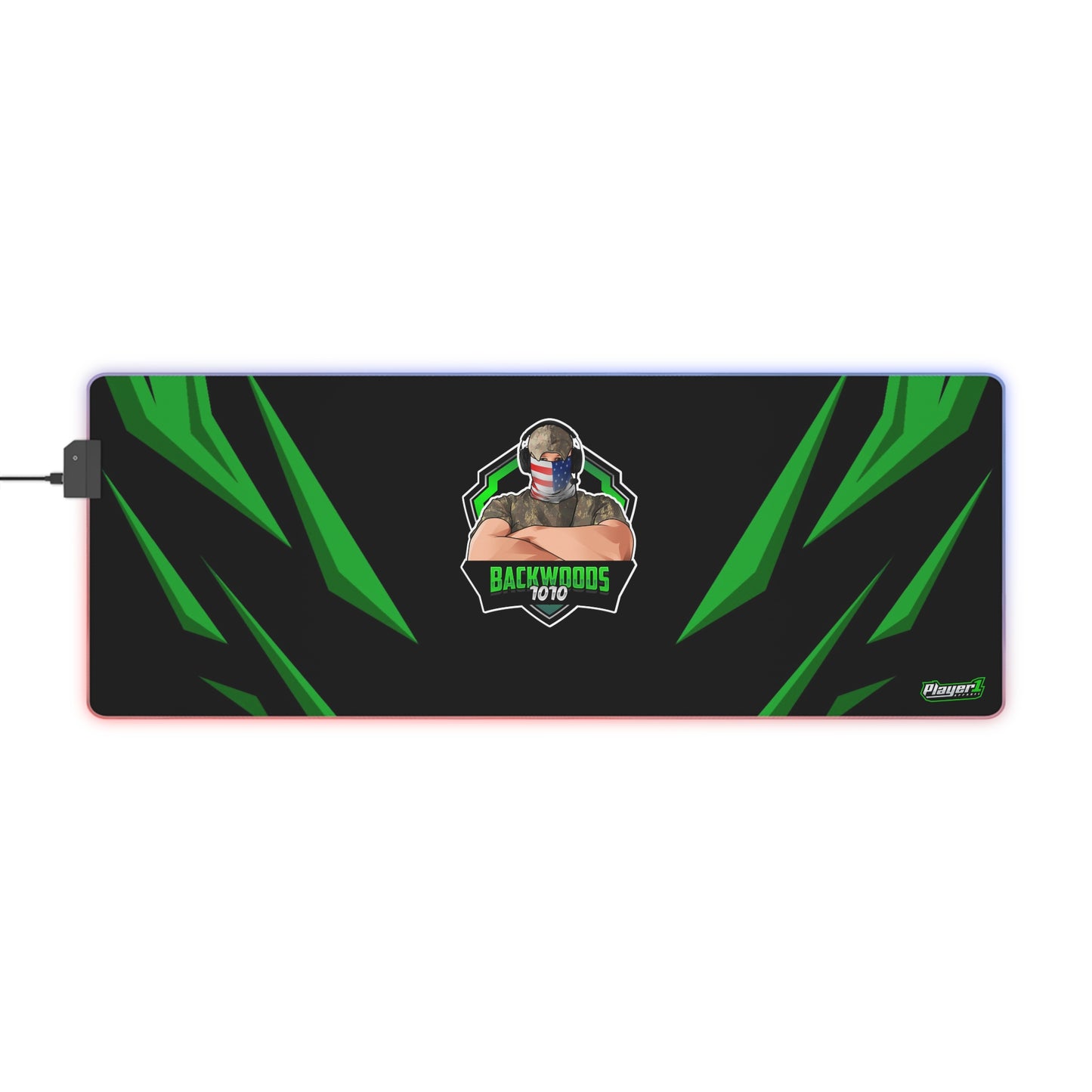Backwoods1010 LED Gaming Mouse Pad