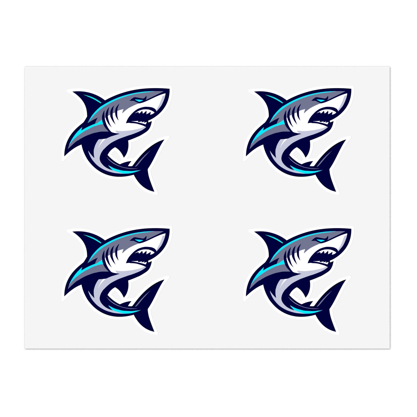 Casual Shark Classic Sticker Sheets
