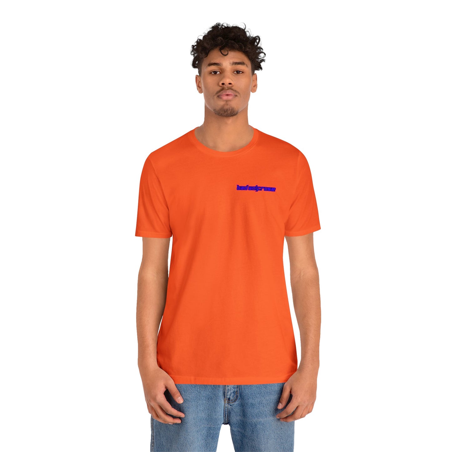 BadWolfRose Back Print Unisex T-shirt