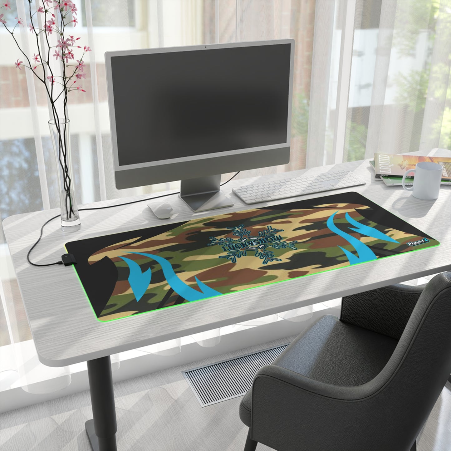 LuckySnow LED Gaming Mouse Pad