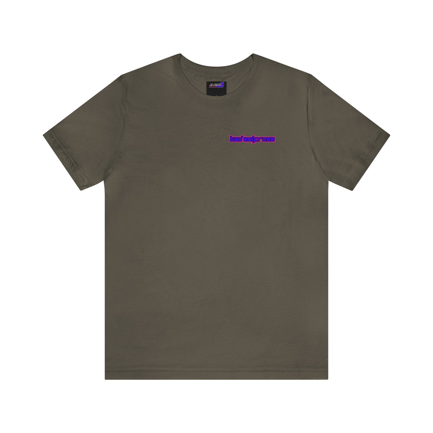 BadWolfRose Back Print Unisex T-shirt