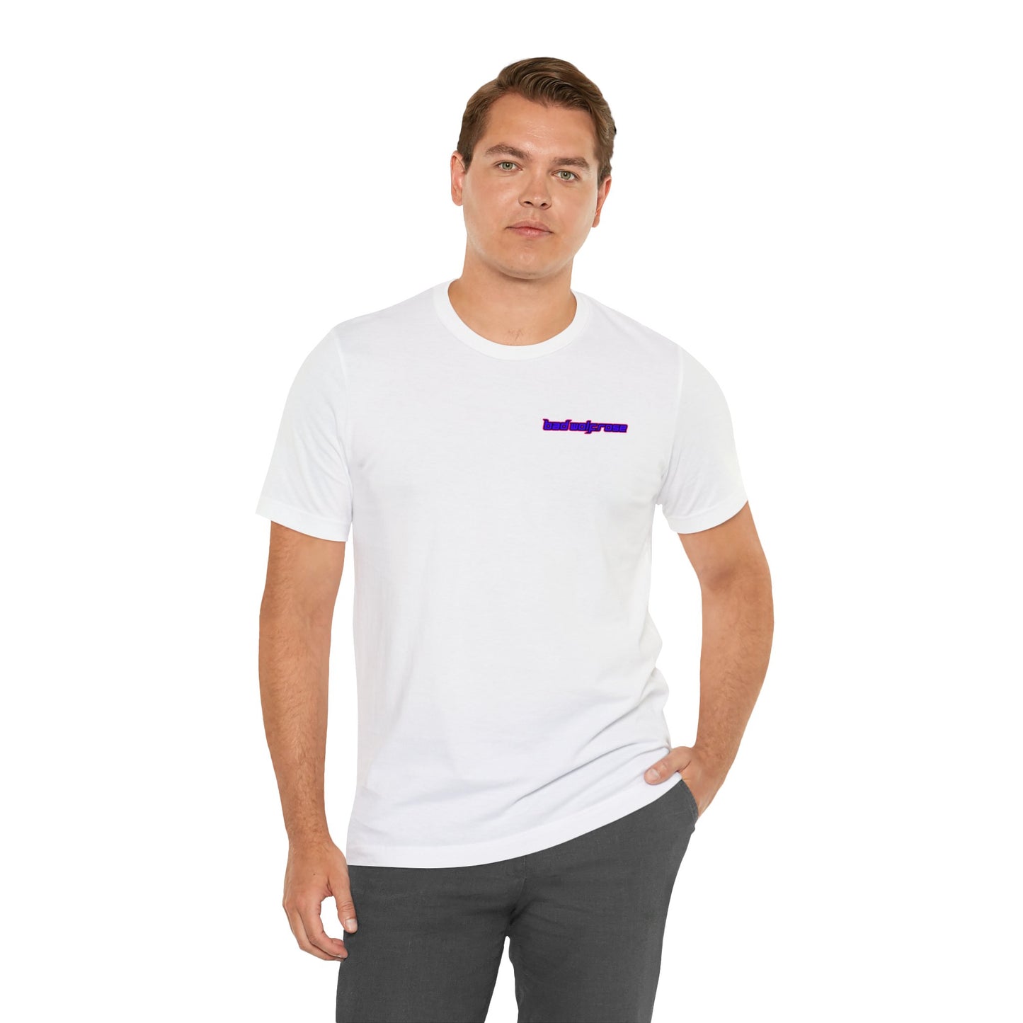 BadWolfRose Back Print Unisex T-shirt