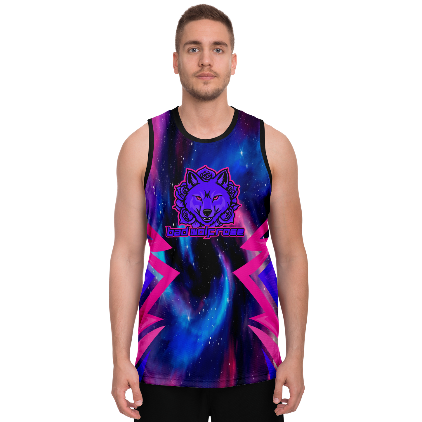 BadWolfRose Basketball Jersey