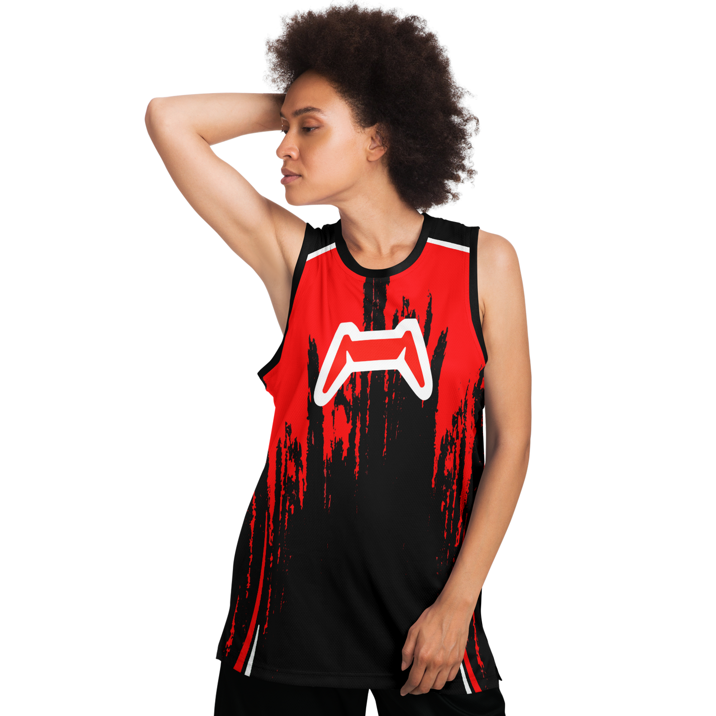 Kontroller Labs Red Basketball Jersey