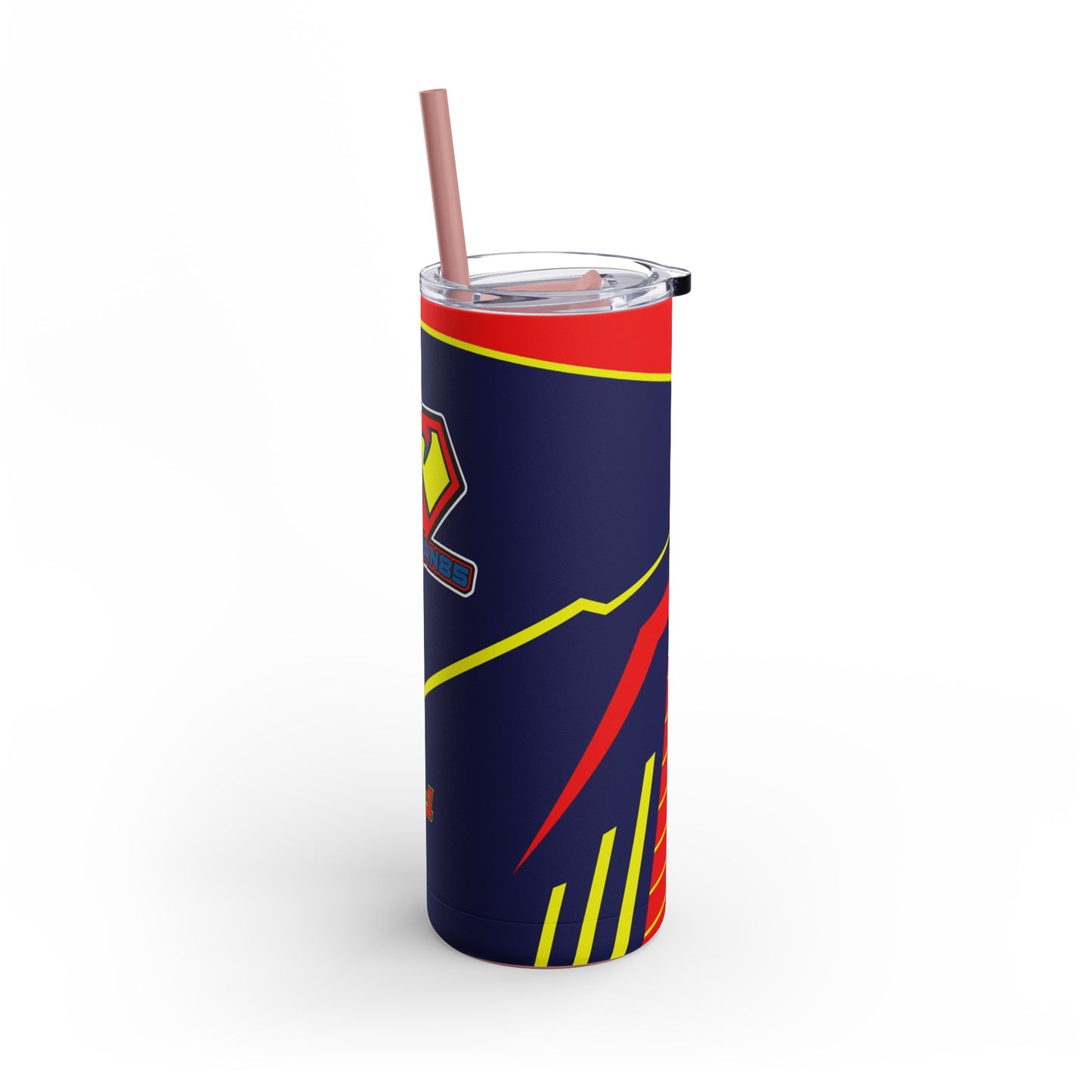 Superman85 Skinny Matte Tumbler, 20oz