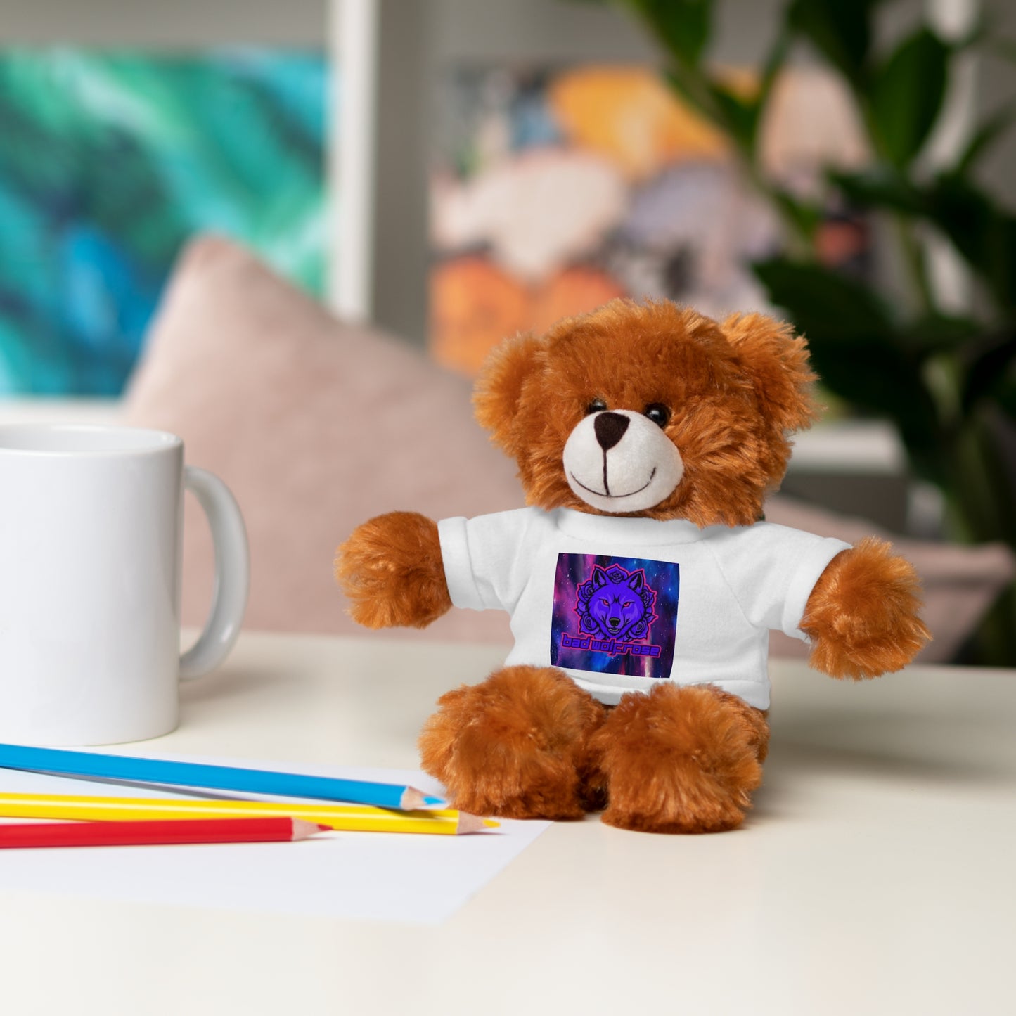BadWolfRose Space Stuffed Animals with Tee