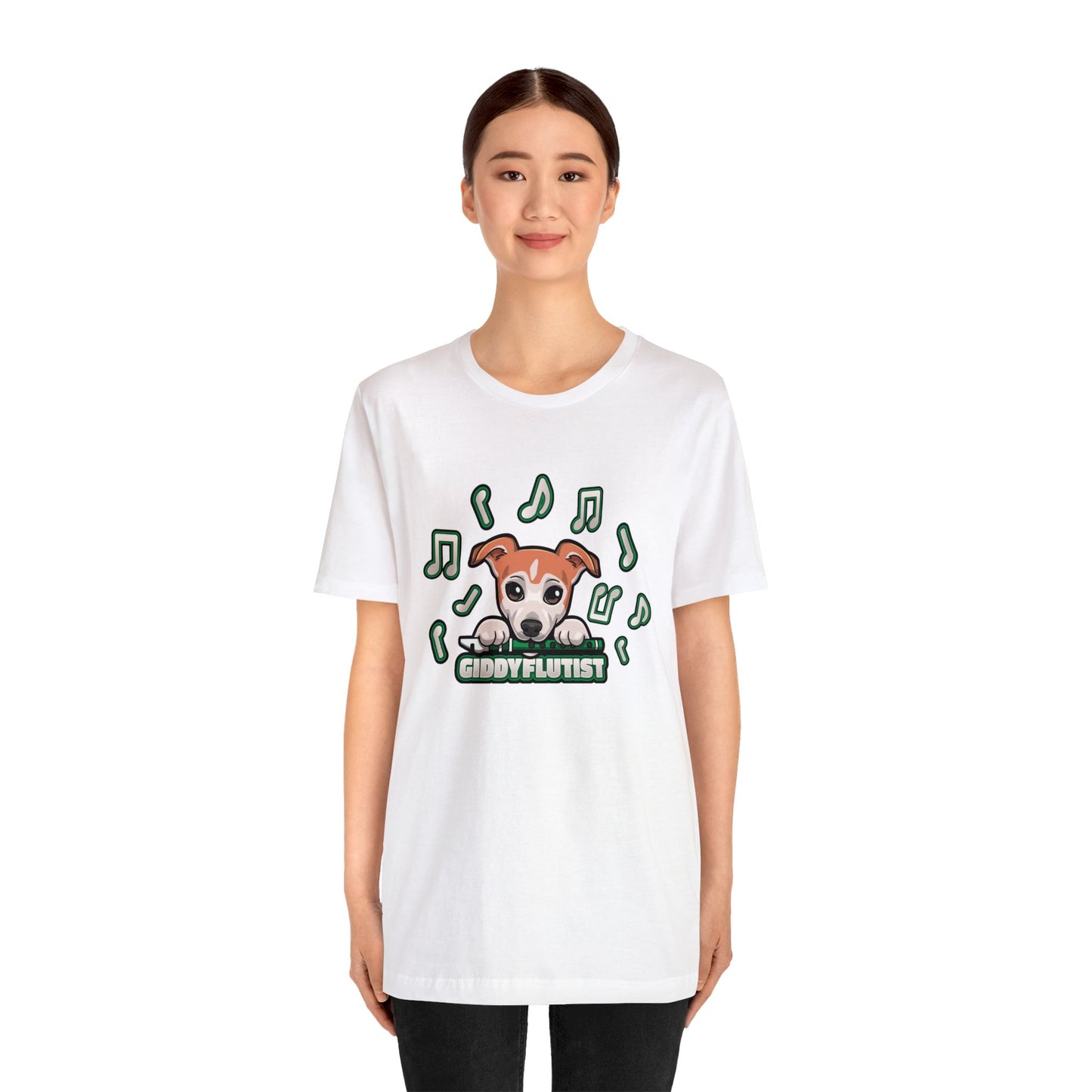 GiddyFlutist Notes Unisex T-Shirt