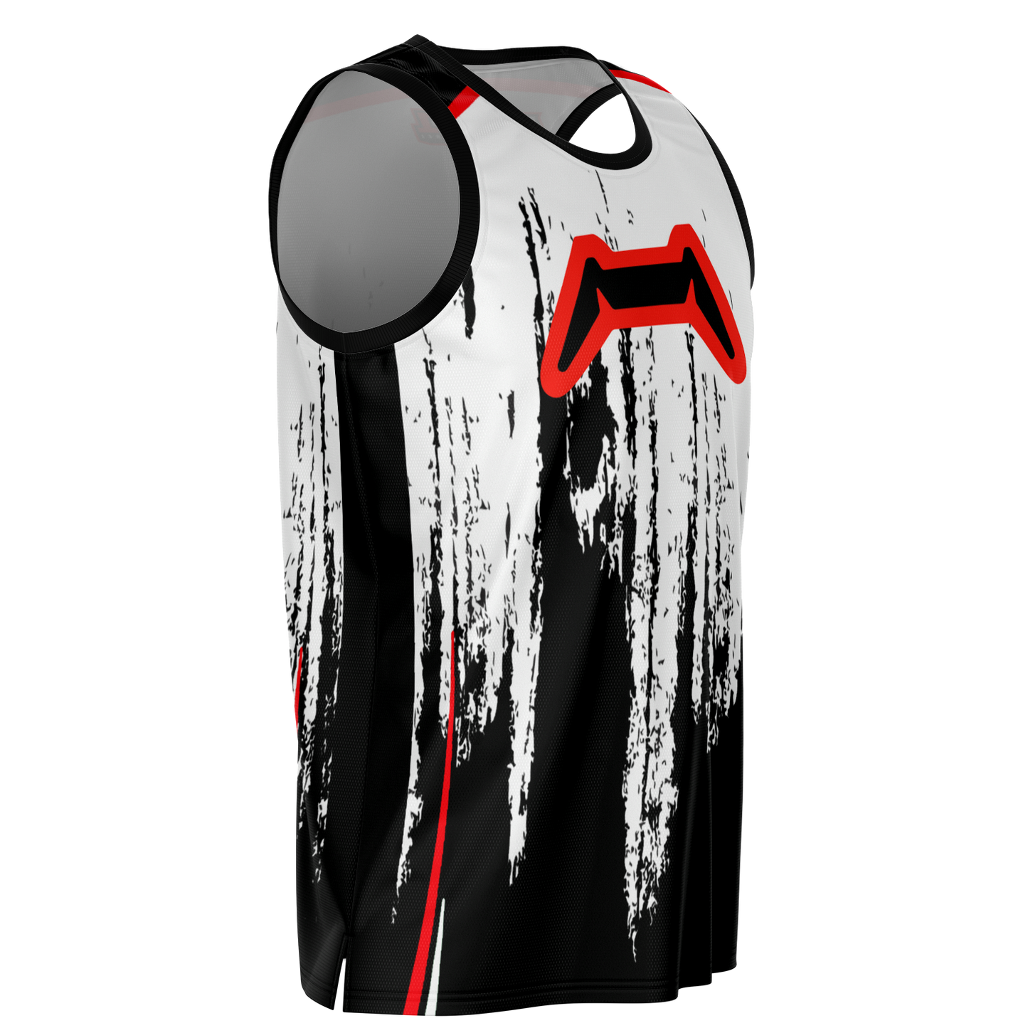 Kontroller Labs White Basketball Jersey