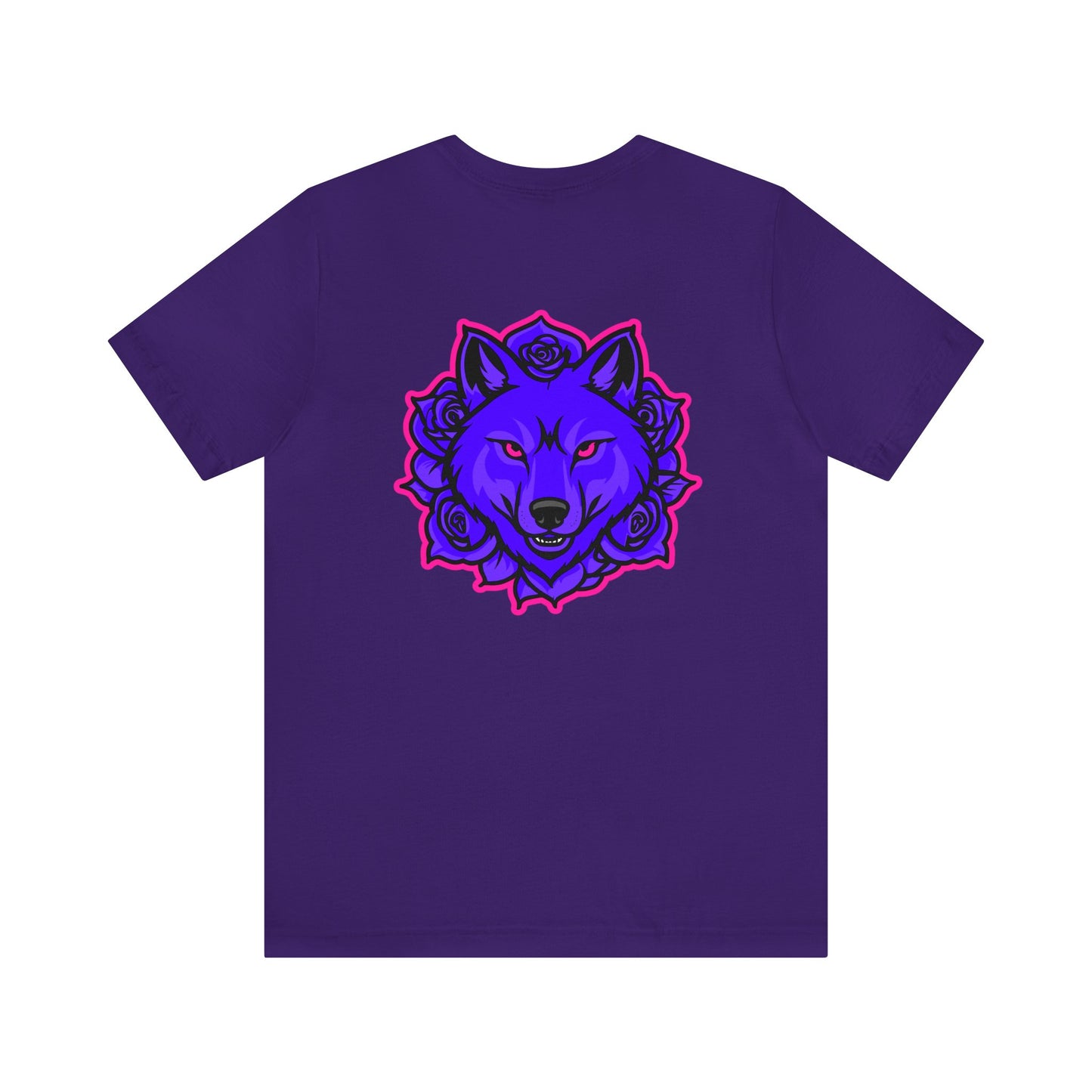 BadWolfRose Back Print Unisex T-shirt