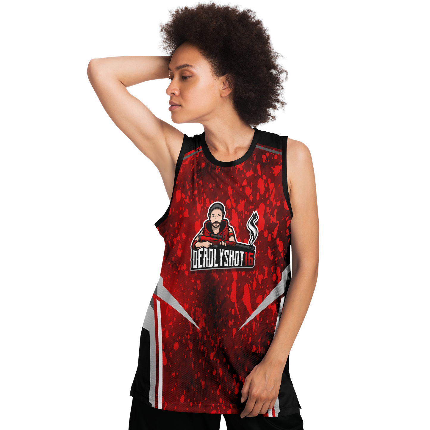 Deadlyshot16 Basketball Jersey