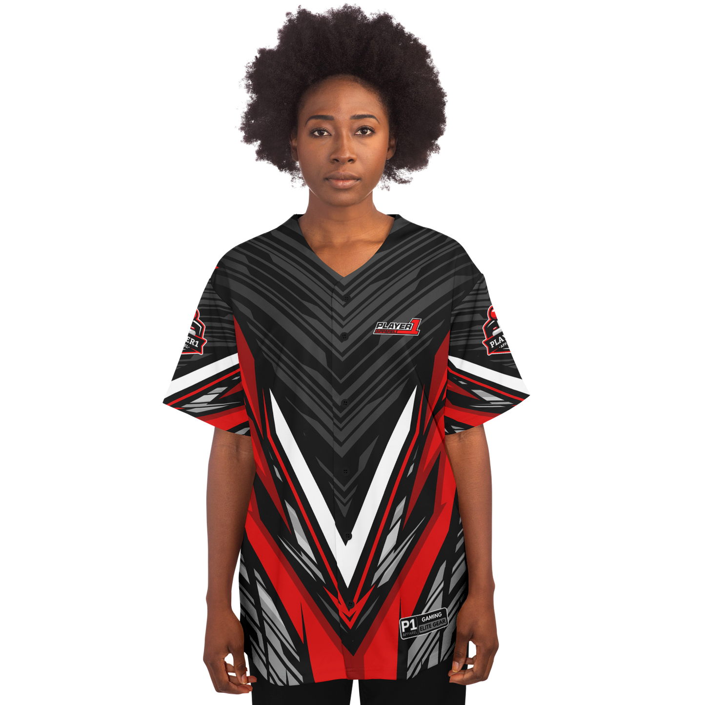 Player1Apparel V2 Unisex Baseball Jersey (CN)