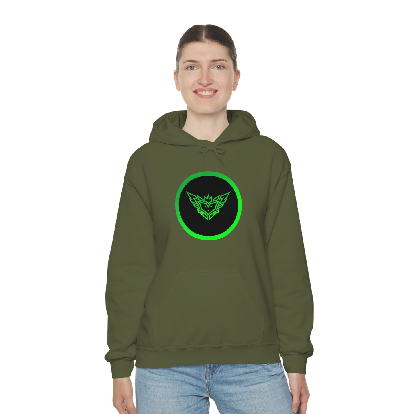 Hezekiah Circle Logo Unisex Hoodie