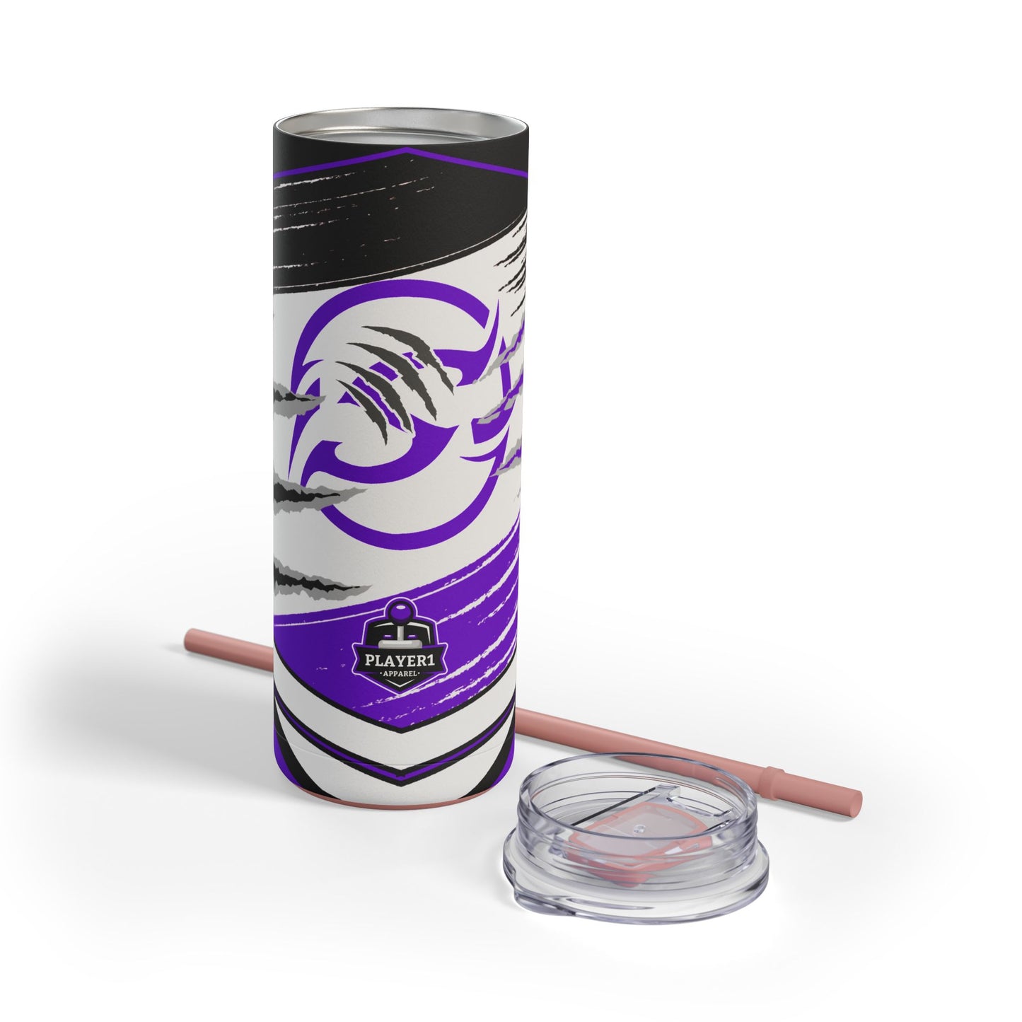 YoBoyScar Skinny Matte Tumbler, 20oz