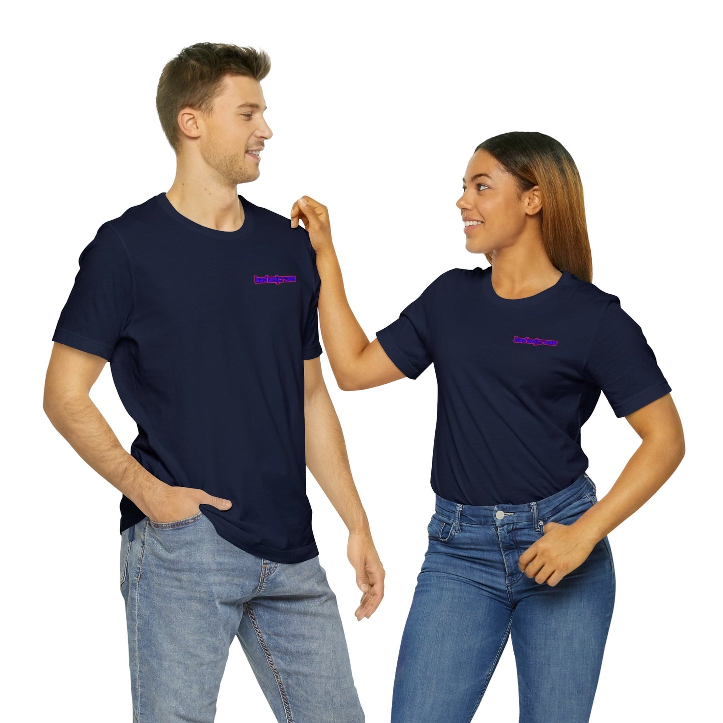 BadWolfRose Back Print Unisex T-shirt