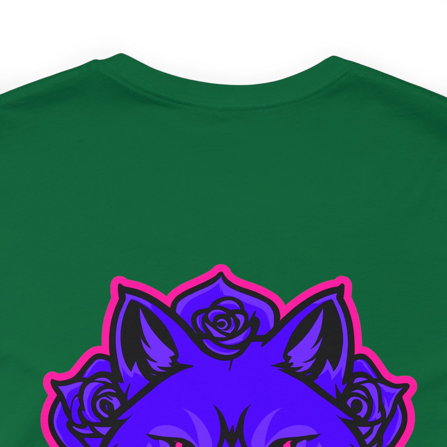 BadWolfRose Back Print Unisex T-shirt