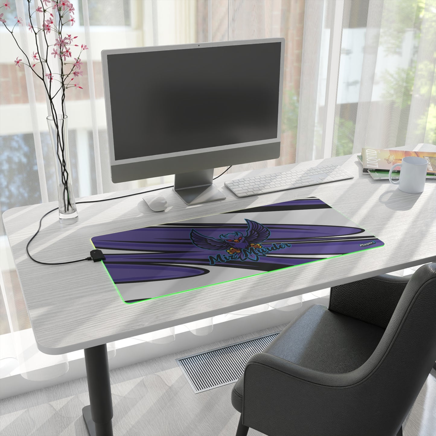 Miz Murder LED Gaming Mouse Pad
