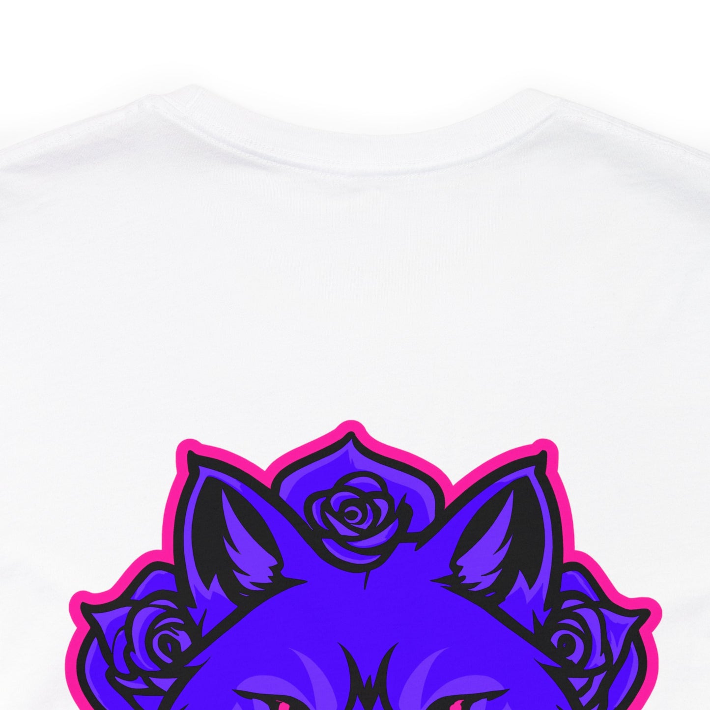 BadWolfRose Back Print Unisex T-shirt