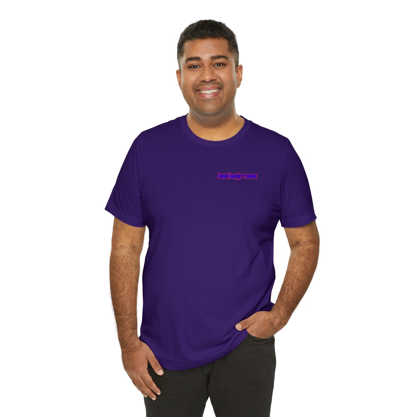 BadWolfRose Back Print Unisex T-shirt