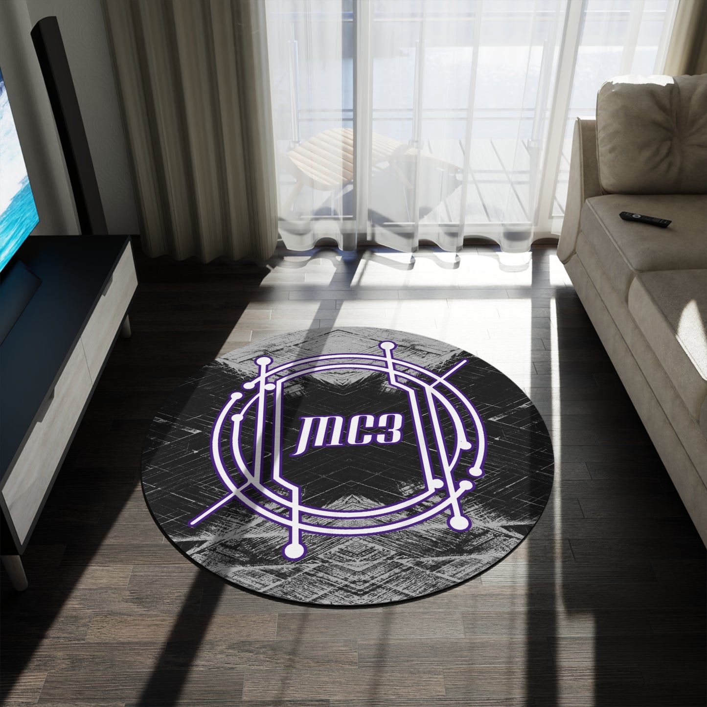 MC3Global Round Rug