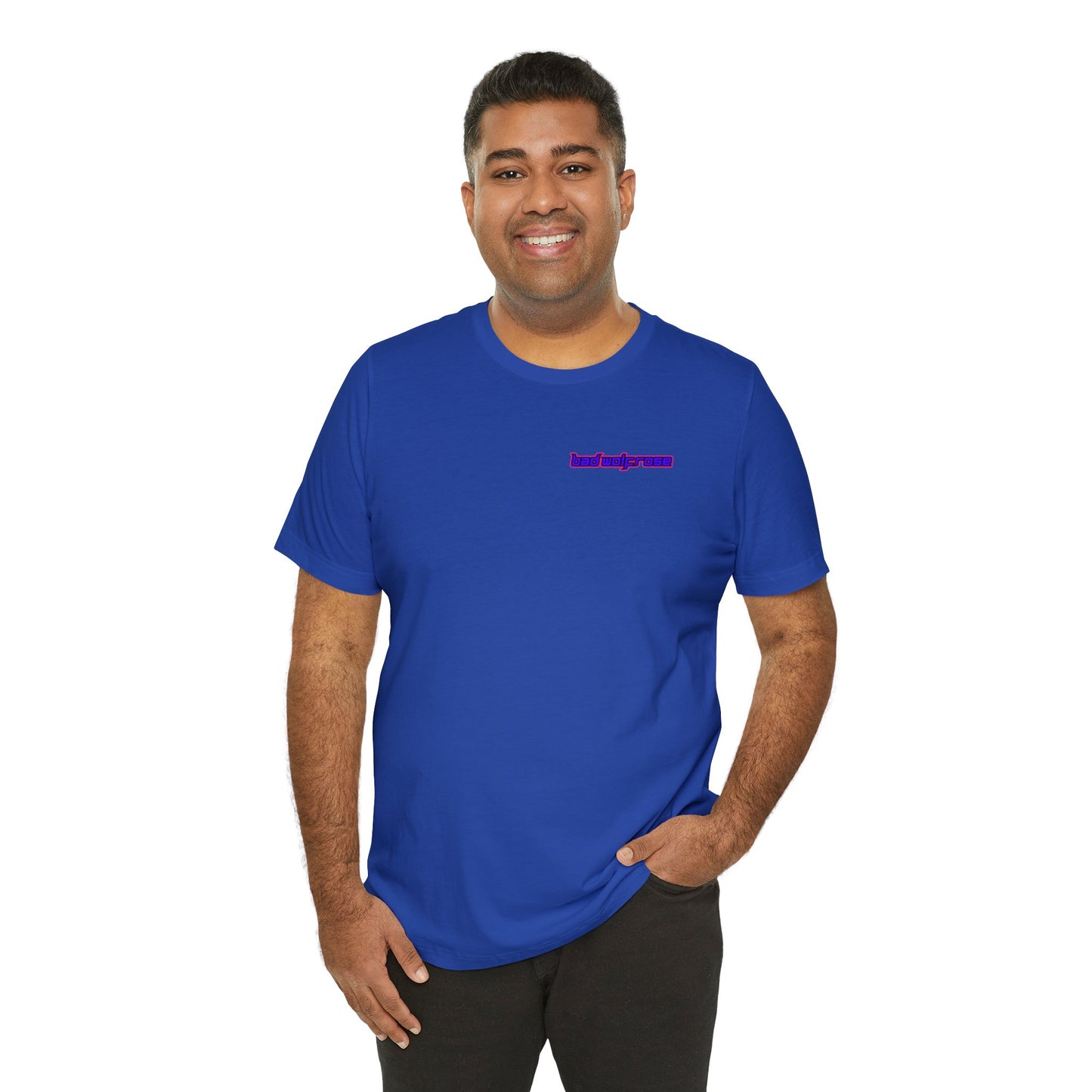 BadWolfRose Back Print Unisex T-shirt