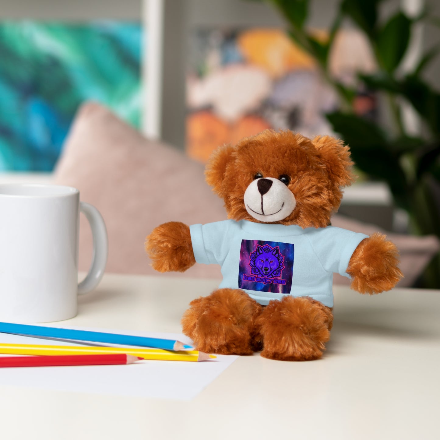 BadWolfRose Space Stuffed Animals with Tee