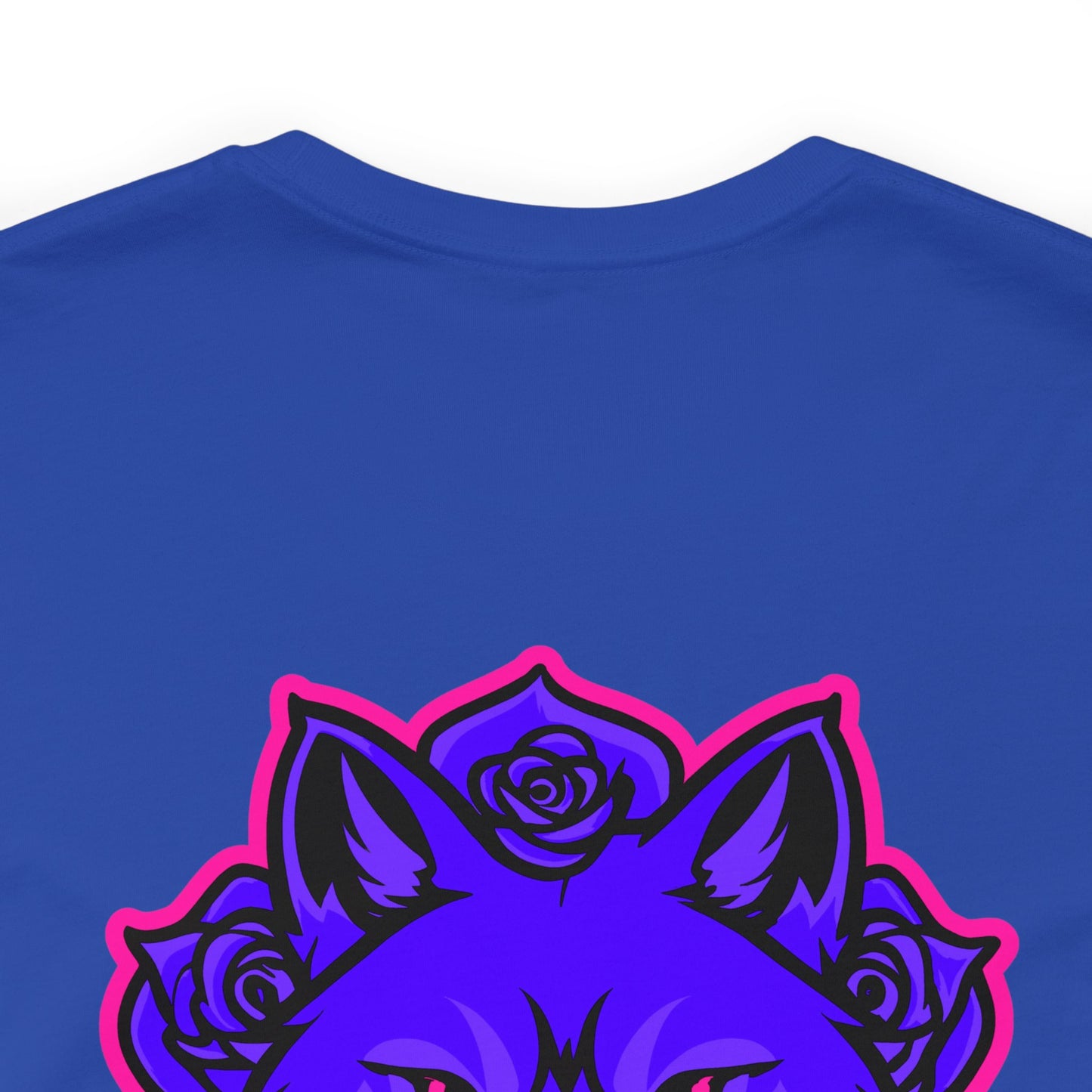 BadWolfRose Back Print Unisex T-shirt