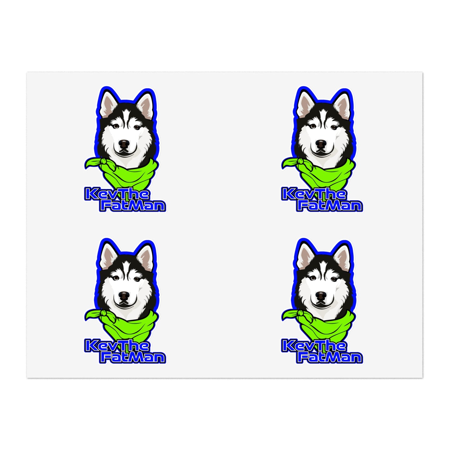 KevTheFatMan Sticker Sheets