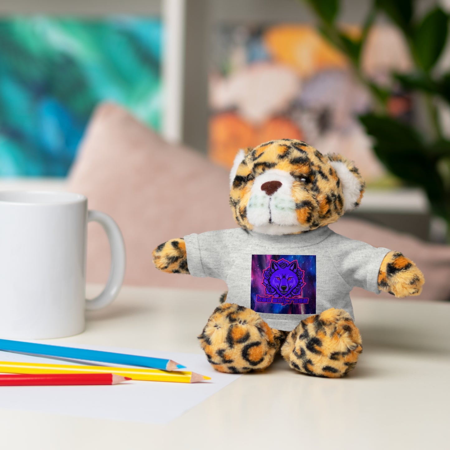 BadWolfRose Space Stuffed Animals with Tee