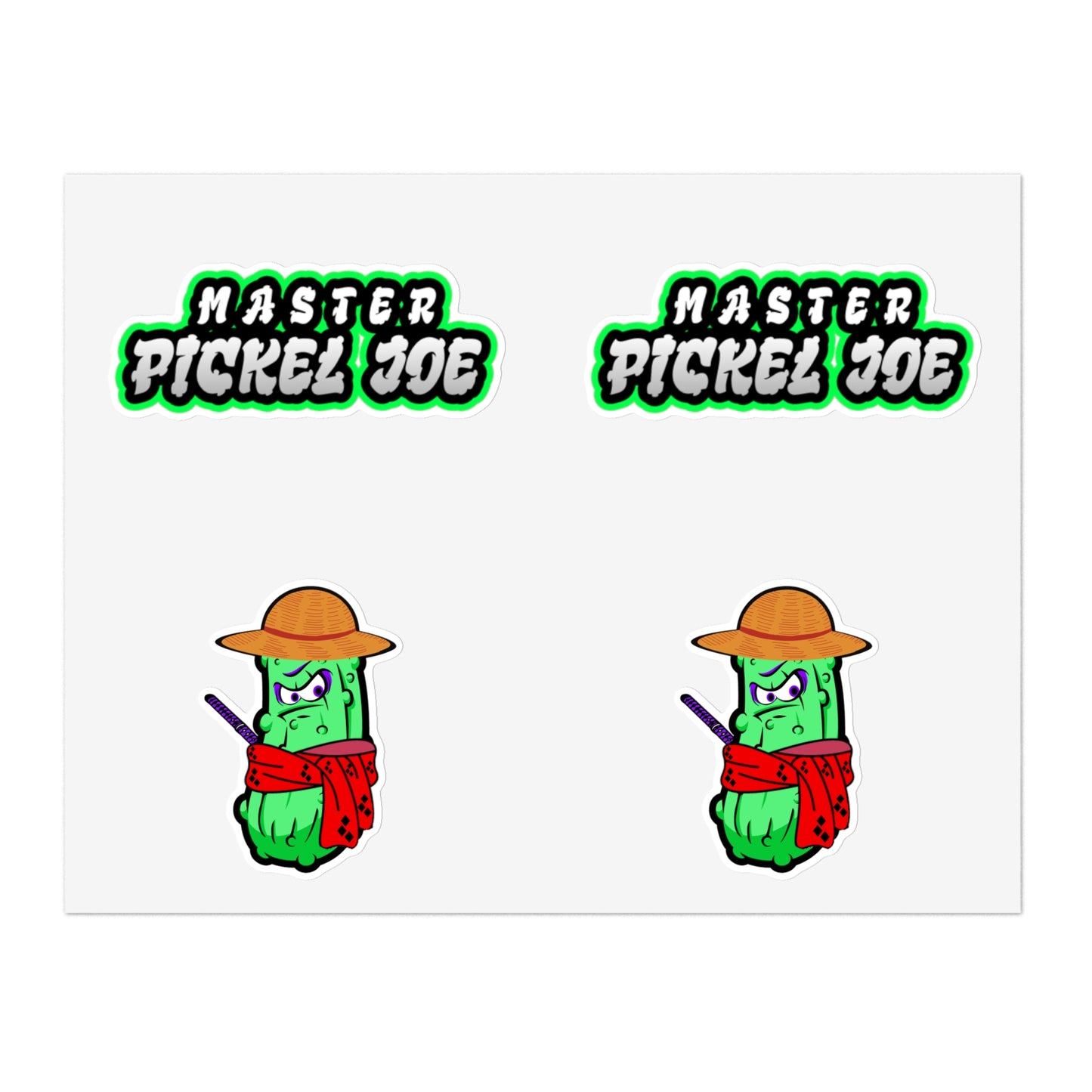 Master Pickel Joe Sticker Sheets
