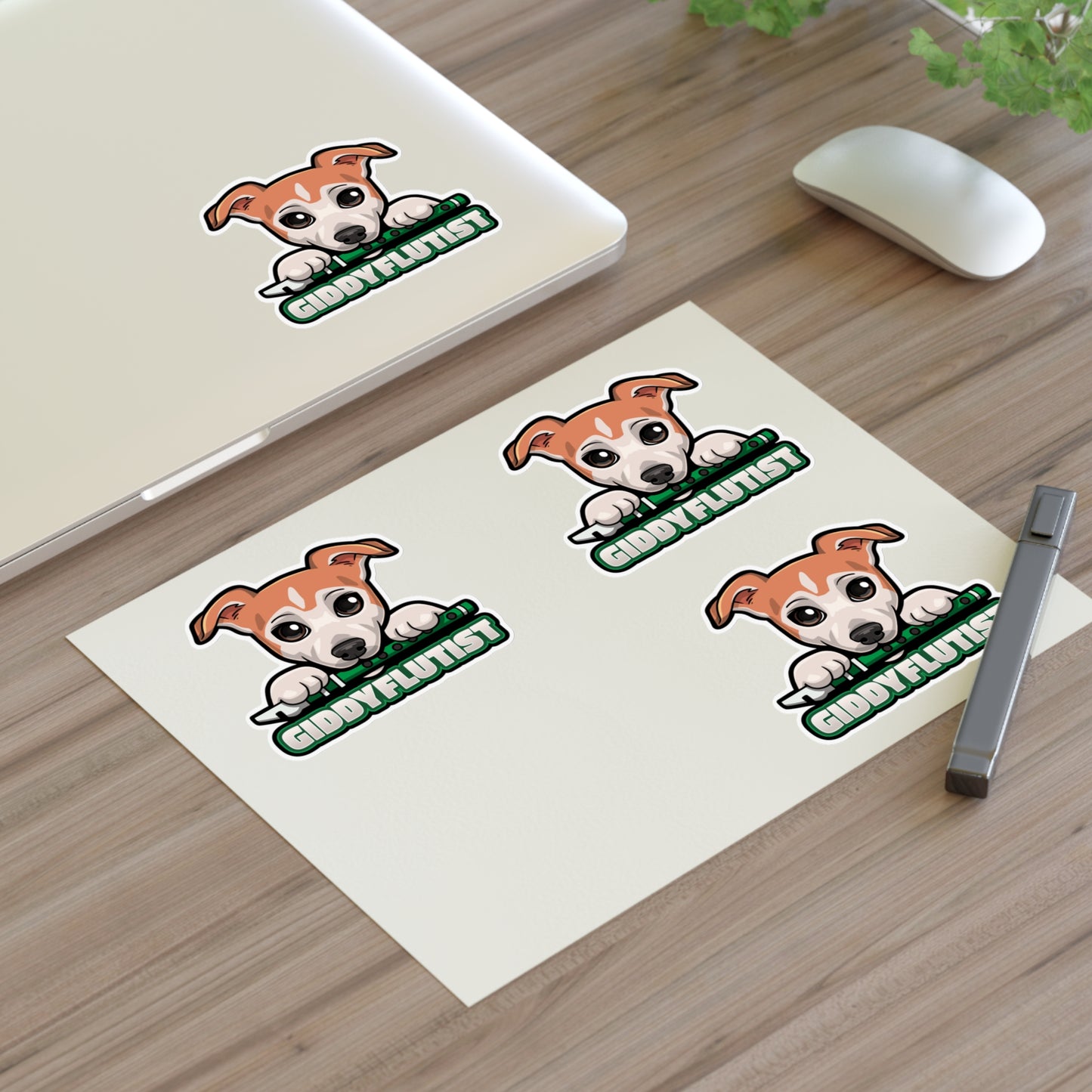 GiddyFlutist Sticker Sheets