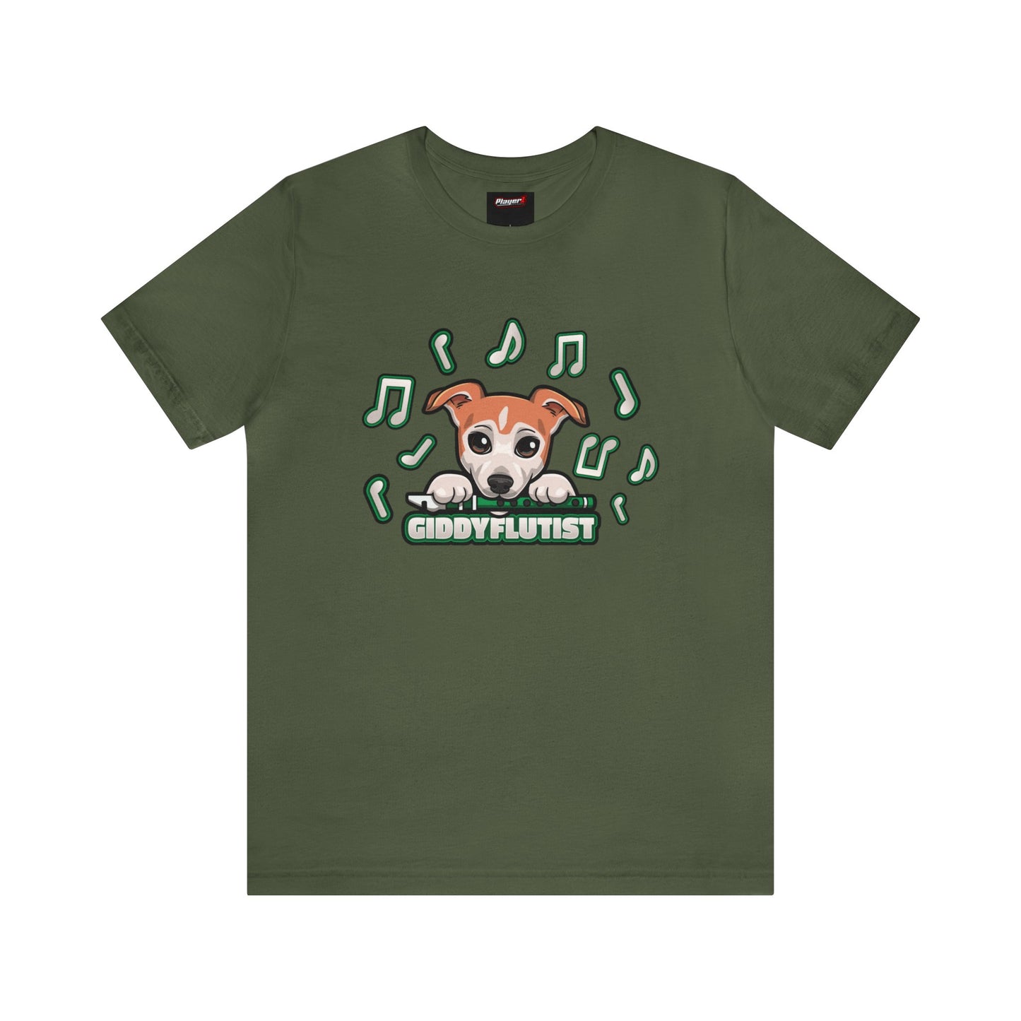 GiddyFlutist Notes Unisex T-Shirt