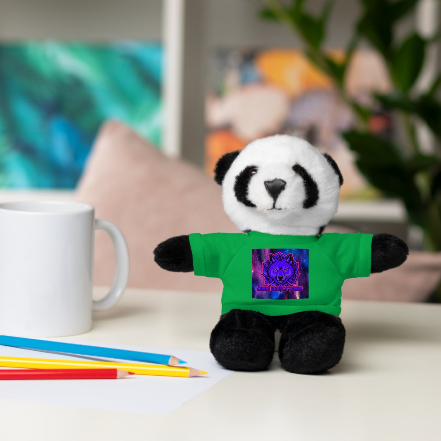 BadWolfRose Space Stuffed Animals with Tee