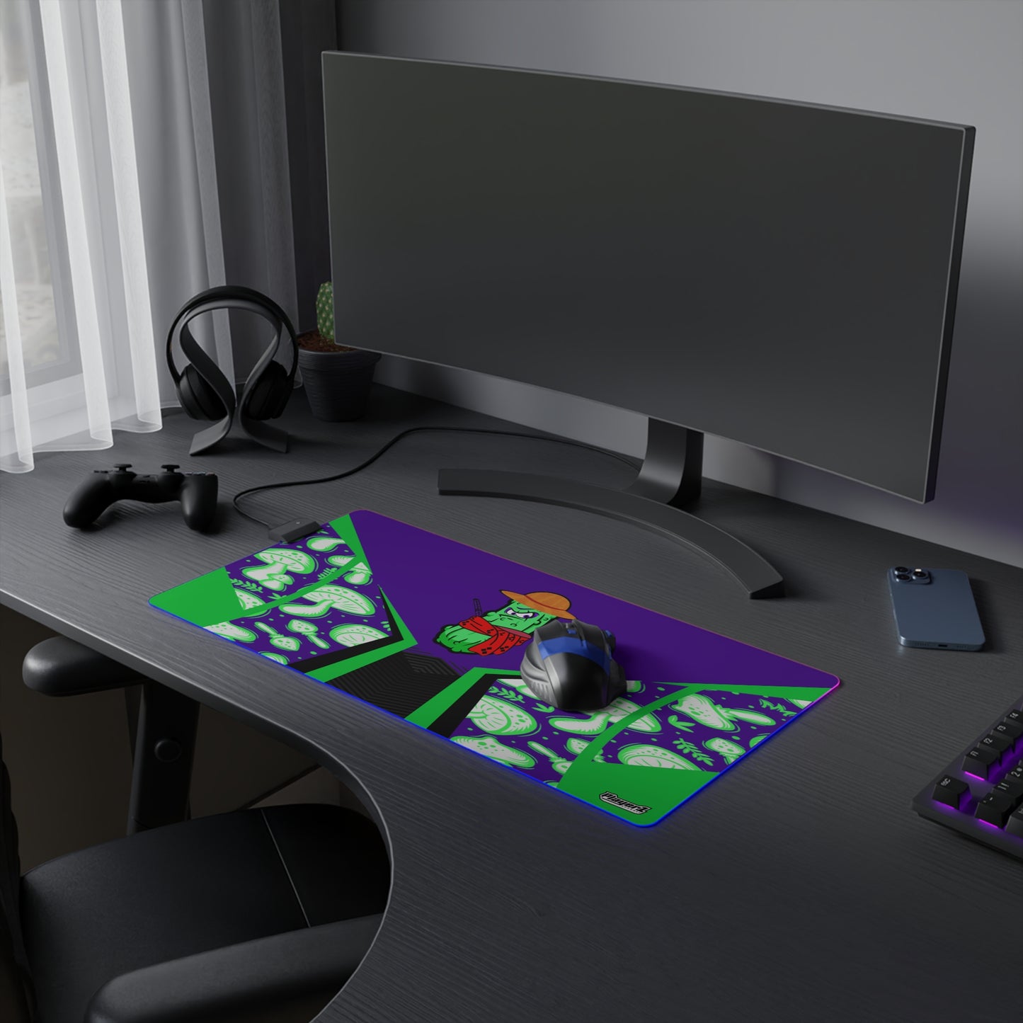 Master Pickel Joe LED Gaming Mouse Pad