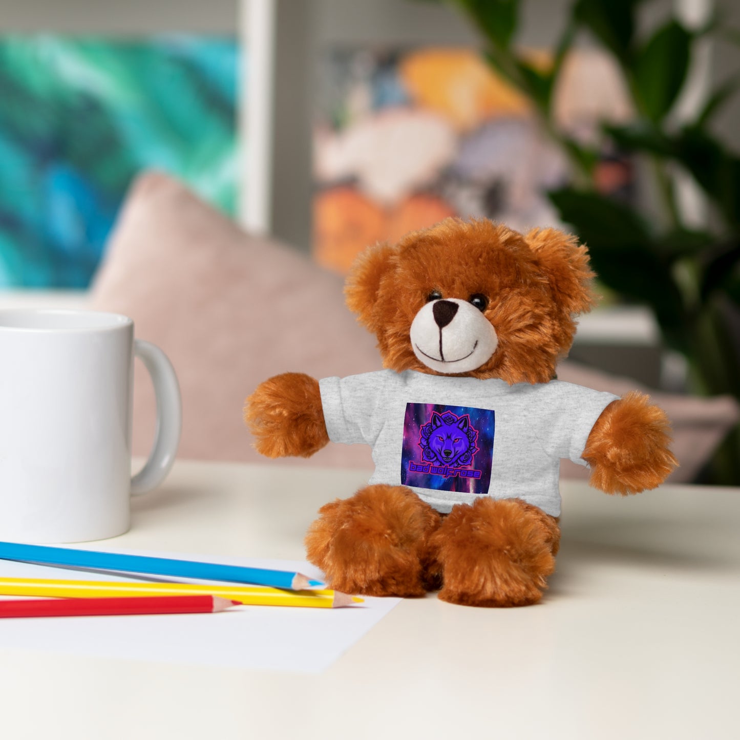 BadWolfRose Space Stuffed Animals with Tee