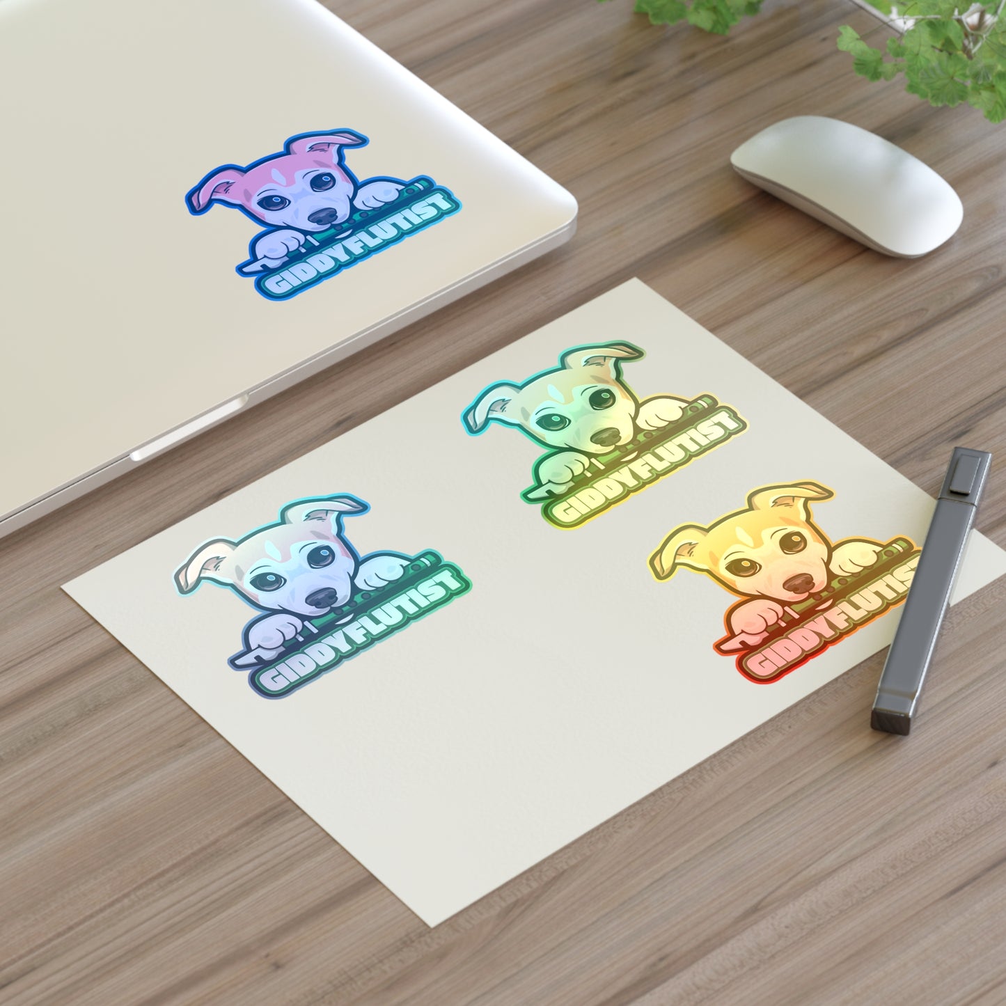 GiddyFlutist Sticker Sheets