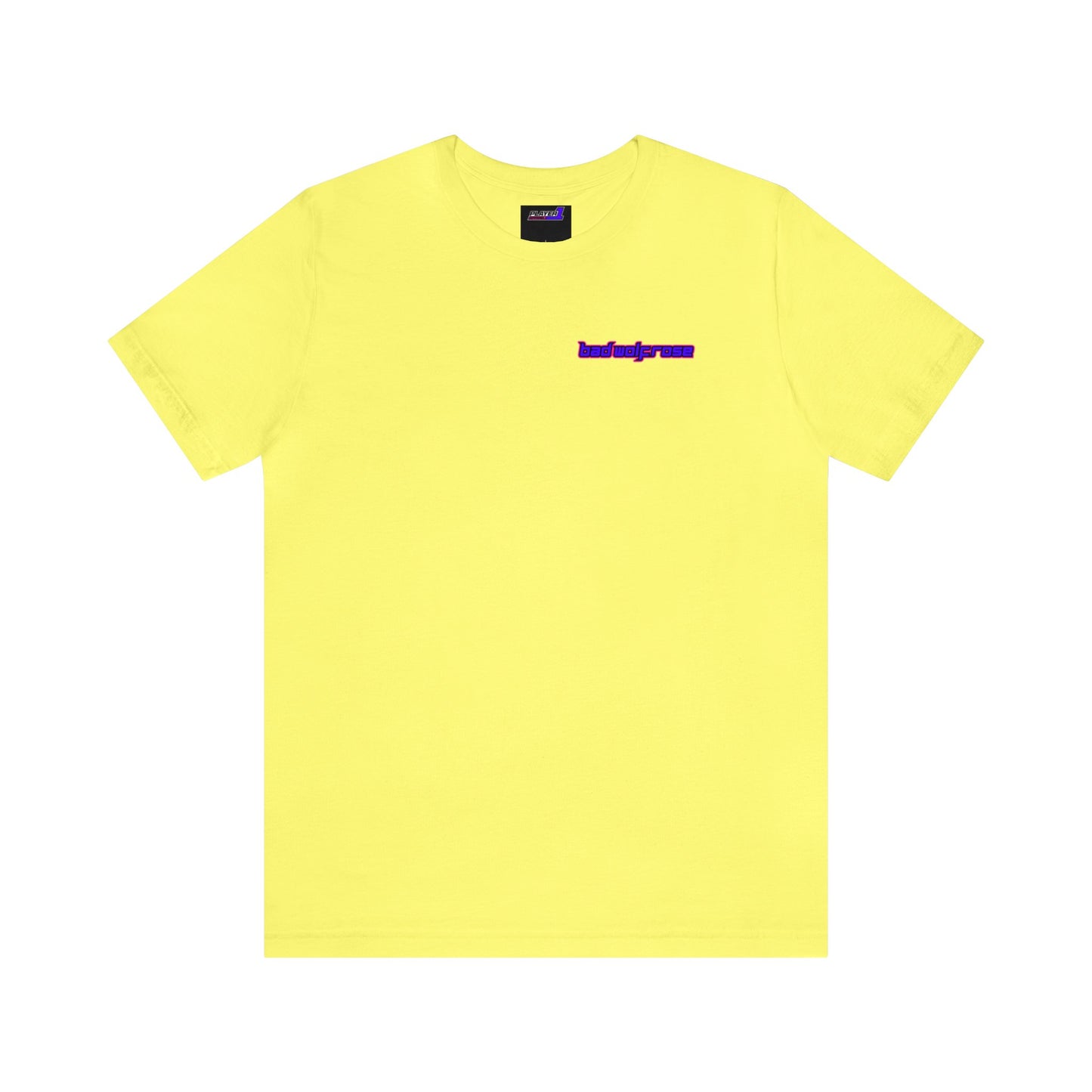 BadWolfRose Back Print Unisex T-shirt