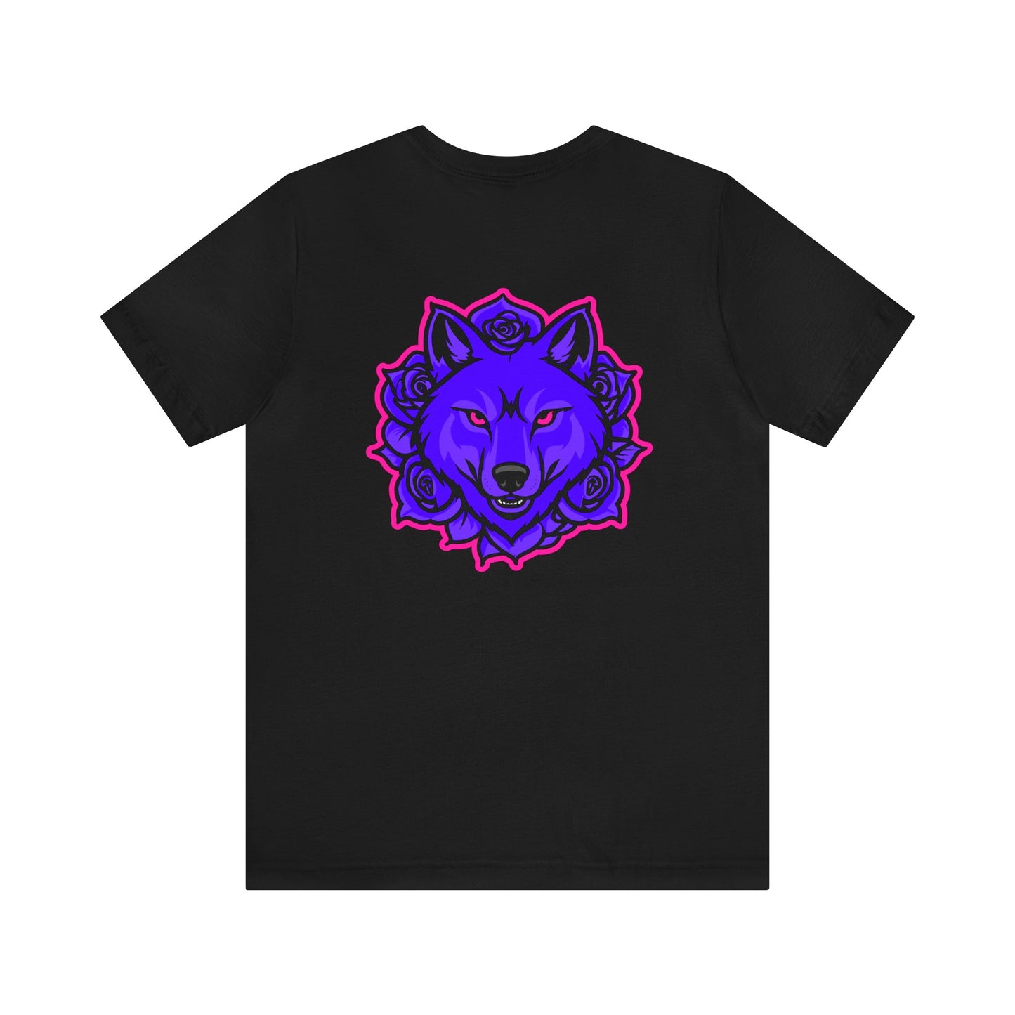 BadWolfRose Back Print Unisex T-shirt