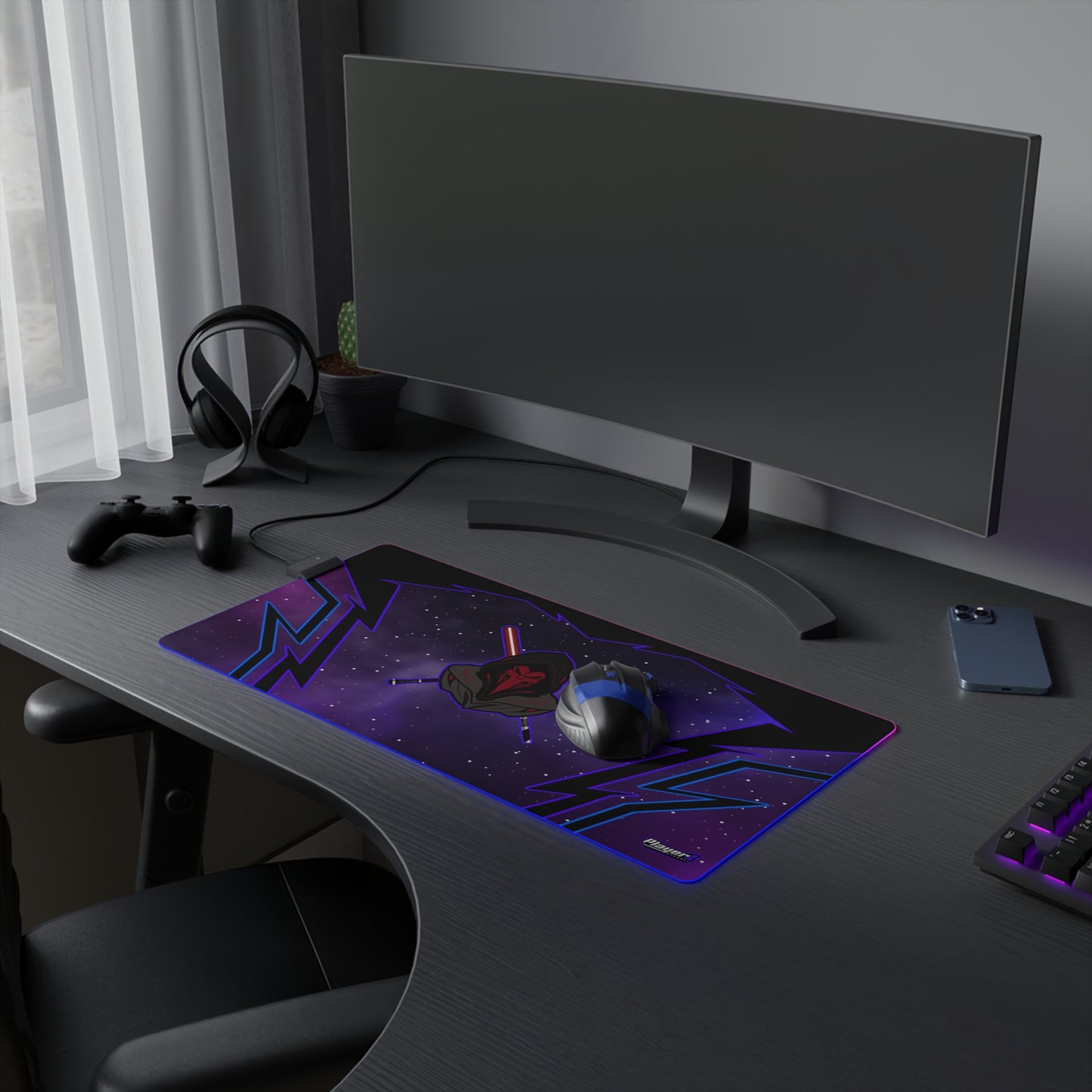 Darth Hrafn LED Gaming Mouse Pad